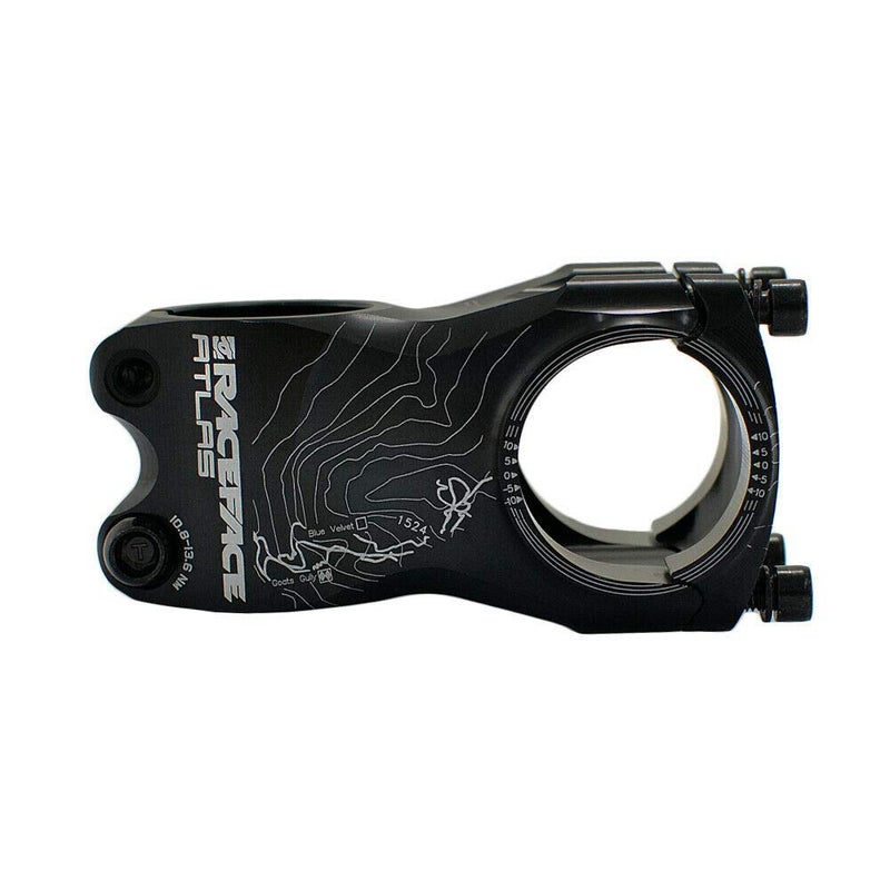 RaceFace Atlas MTB Downhill Bike Bicycle Stem 31.8x50mm 0 degree Black, RF1989 - Image 4